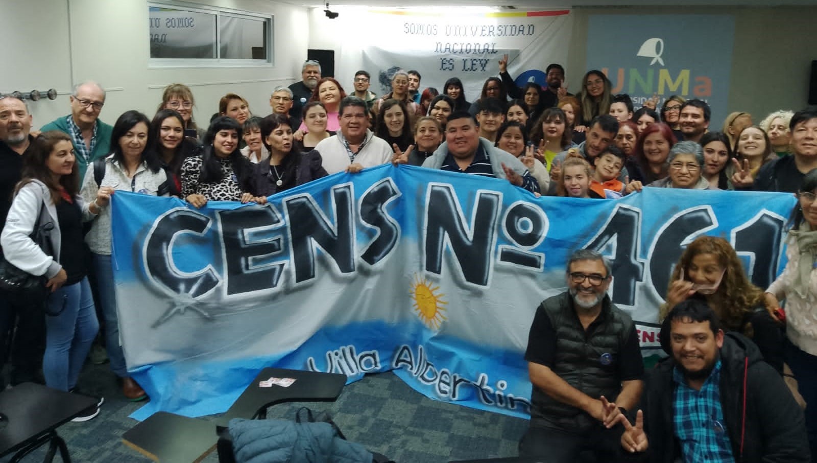 Visitas de estudiantes a la UNMa - CENS 461 de Villa Albertina y CENS 462 de Ingeniero Budge